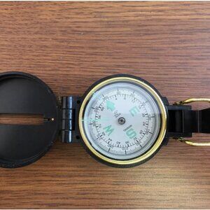Vintage Engineer Lensatic Compass